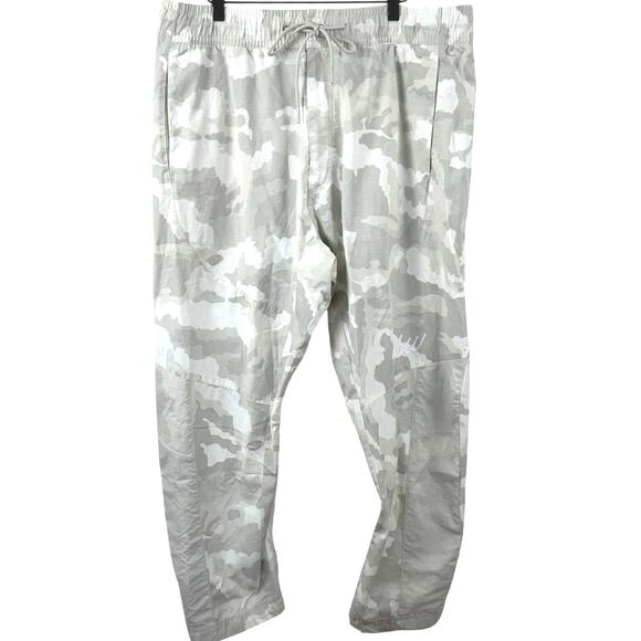 Nike Neutral Camo Jogger Pants XL Drawstring Waist Cotton Athleisure Casual - Picture 1 of 9